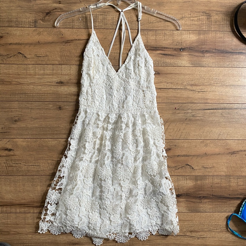 Hollister Lace Floral Dress